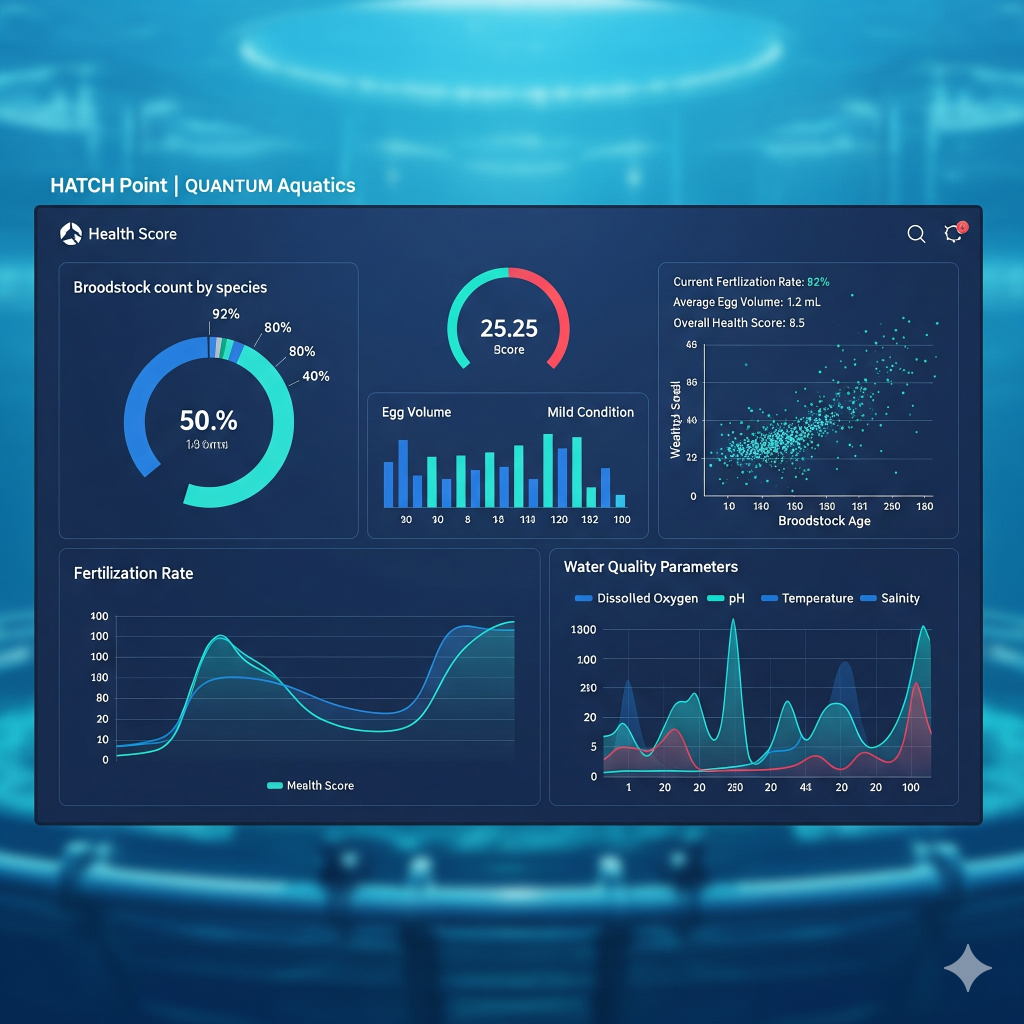 QUANTUM Aquatics Dashboard